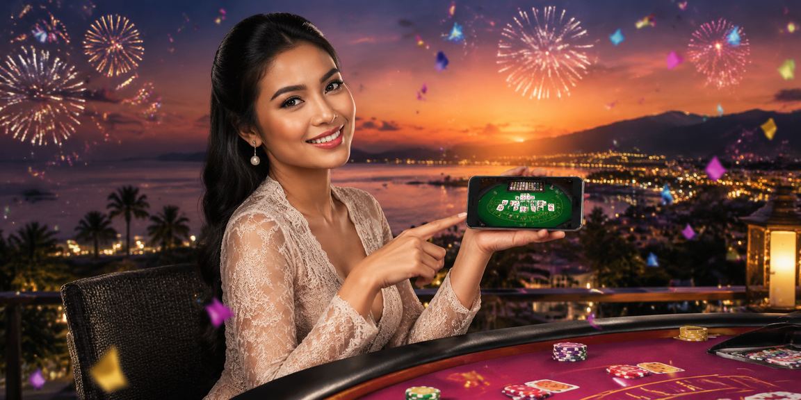 Permainan baccarat di pantai dengan suasana santai dan modern untuk pengguna Indonesia